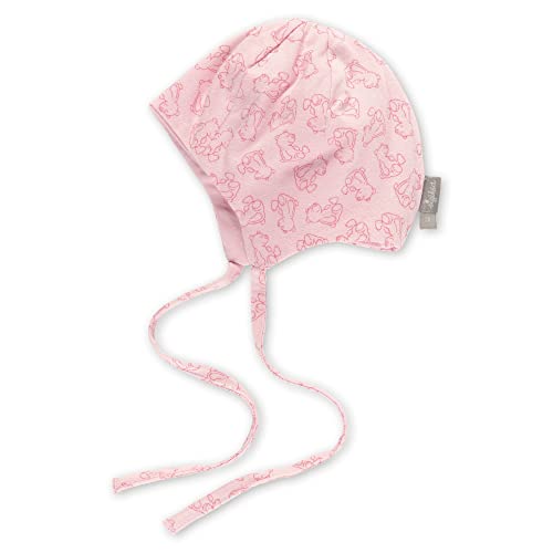 Sigikid Dziewczynka Classic Bio Baumwolle czapka beanie, różowa, 36