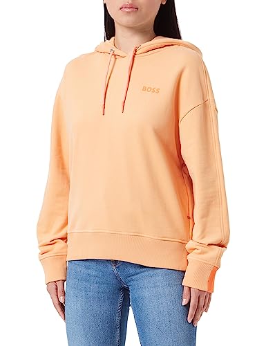 BOSS C_ecaisy_Print bluza damska, Light/Pastel Orange838, L