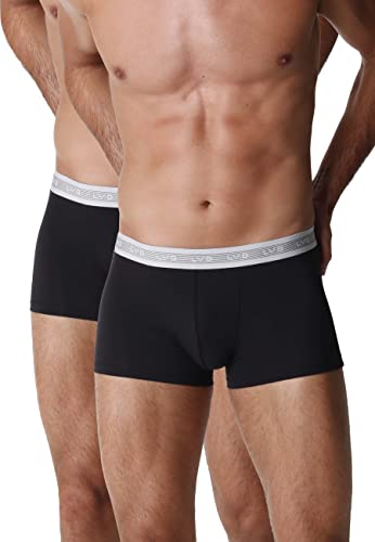 LVB Męskie figi ewolucyjne 3D, czarne, 47 (2 sztuki)