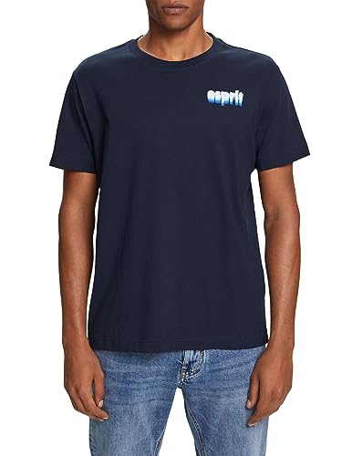 ESPRIT T-shirt męski, 402/Navy 3, XXL