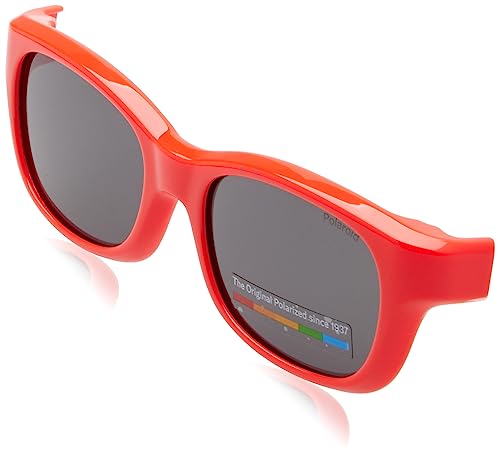 Polaroid PLD K006 Cl-on Sunglasses, L7Q/M9 Orange, 45 Unisex, L7q/M9 Pomarańczowy, 45