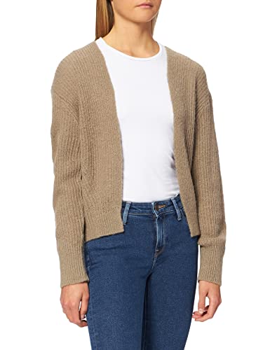 JACK & JONES Damska kurtka Jjxx Jxnadia Ls Fluffy Cardigan Knit Noos z dzianiny, beż, M