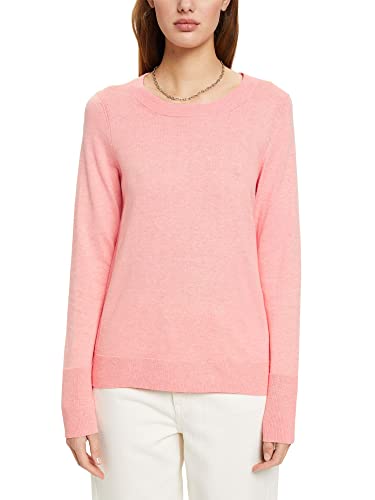 ESPRIT Damski sweter 023EE1I325, 674/PINK 5, XXL, 674 / Pink 5, XXL