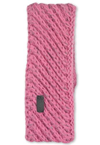 Sterntaler Dziewczęca opaska na czoło z dzianiny, Rosa, 49 cm