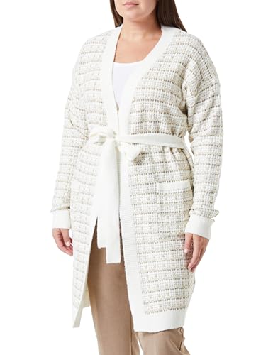 NAEMI Kardigan damski 11025234-NA01, biały, M/L, biały, M-L