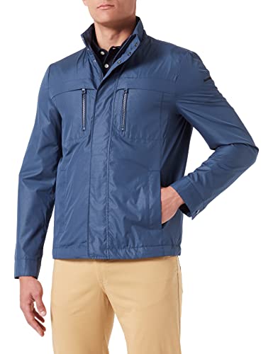 Geox Męska kurtka Moonlit Ocean/Check, 46, Moonlit Ocean/Check, 46