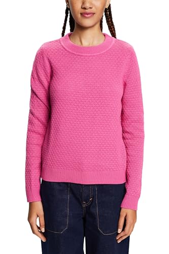 ESPRIT Sweter damski, 661/różowy fuksja 2, XL