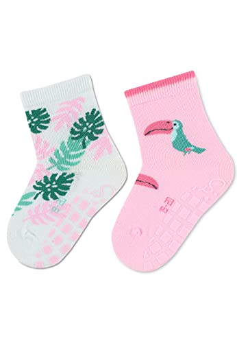 Sterntaler Unisex dziecięce skarpetki ABS liście + skarpety kakaowe, jasnozielony, 22