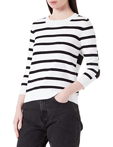 s.Oliver Sweter damski, z długim rękawem, czarny, 32, czarny, 32