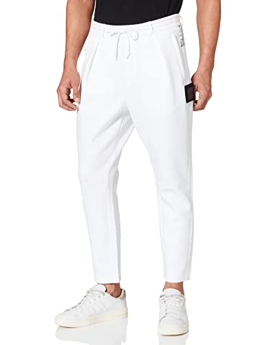 BOSS Spodnie męskie, Biały 100, XS