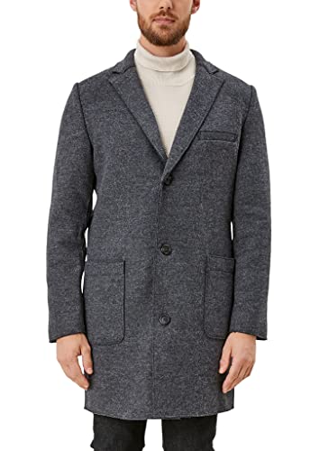 s.Oliver BLACK LABEL Męski płaszcz puchowy, czarny, 54