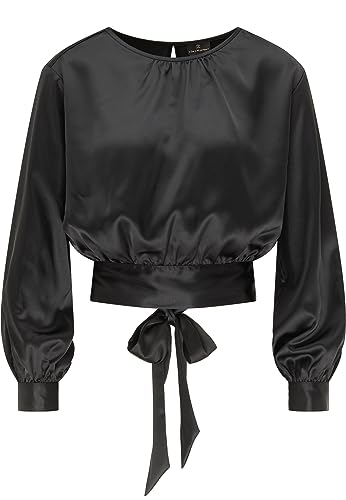 Abrel Bluzka damska z długim rękawem 81232232, czarna, XL, czarny, XL