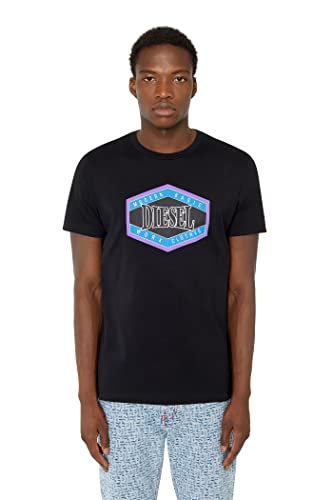 Diesel Męski T-diegor-e14 T-shirt, 9-0 stopni, rozmiar S