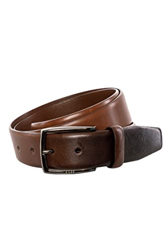 BOSS Pasek męski, Dark Brown202, 120