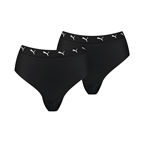PUMA Damskie spodnie sportowe typu stringi typu stringi, czarne, L, czarny, L