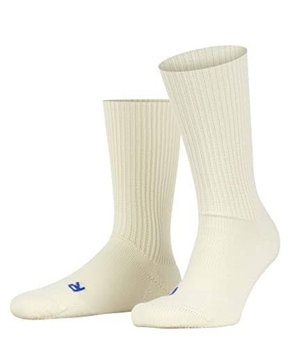 FALKE Uniseks Skarpety Walkie Ergo U SO Wełna Merynosa jednokolorowe 1 Para, Biały (Woolwhite 2060), 44-45