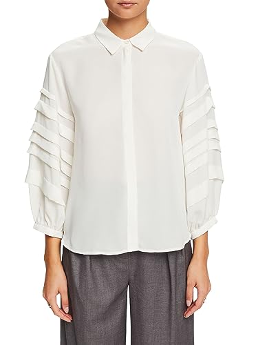 ESPRIT Bluzka damska, 110/Off White, XL