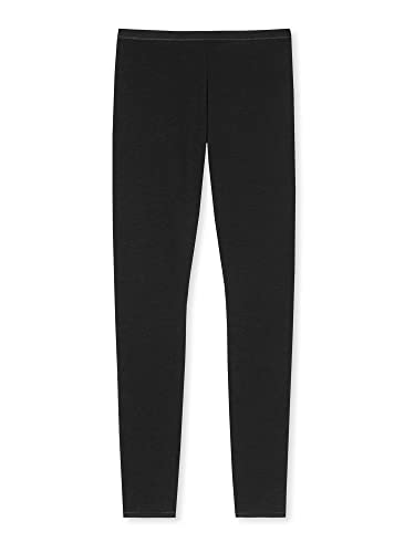 Schiesser Dziewczęce Legginsy Bielizna, Czarna, 152