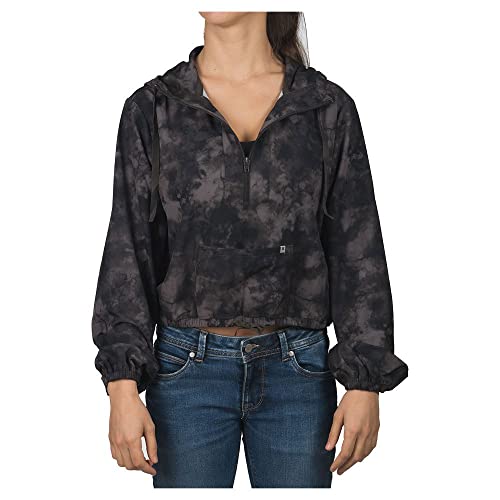 Hurley Damska koszula z zamkiem błyskawicznym W Quarter Vintage Black Deamy Tiedye L
