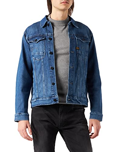 G-Star Raw Męska kurtka jeansowa Arc 3D Trucker, Wyblakłe Santorini, M