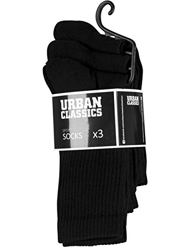 Urban Classics Mężczyźni Skarpety, Czarny, 43-45 EU