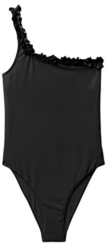 United Colors of Benetton Damski jednoczęściowy kostium kąpielowy 3P5H5I00i, czarny 700, M, czarny 700, M