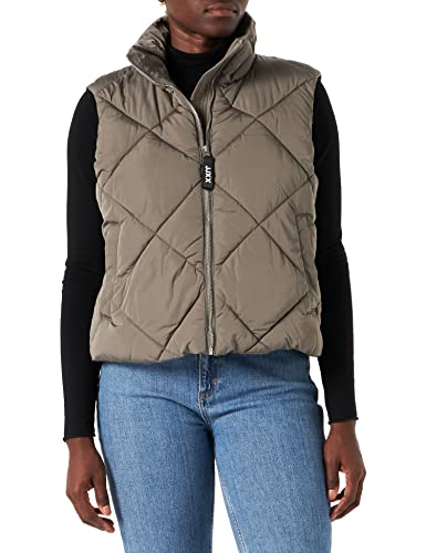 JACK&JONES Damska kamizelka JXFUME Short Quilted Vest SN, mulczowana, L, mulczowanie., L
