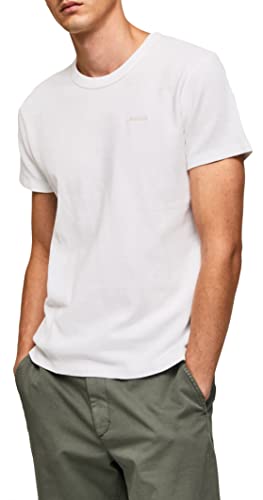 Pepe Jeans Koszulka męska Relford, biały, XS