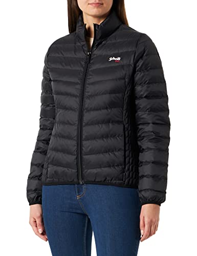 Schott NYC BAKERWRS damska kurtka puchowa lekka GARNIE Pióro Schott, czarna, XL dla dorosłych