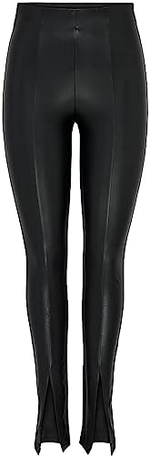 ONLY Onlpapaya damskie legginsy ze sztucznej skóry OTW, czarny, XS