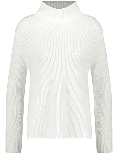 GERRY WEBER Edition Damski sweter 770551-44701, biały (off white), 42 (DE)