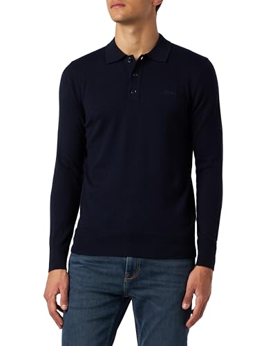 Schott NYC sweter męski, Granatowy, L