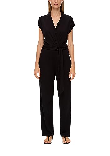 s.Oliver BLACK LABEL kombinezon damski czarny 48, czarny, 48