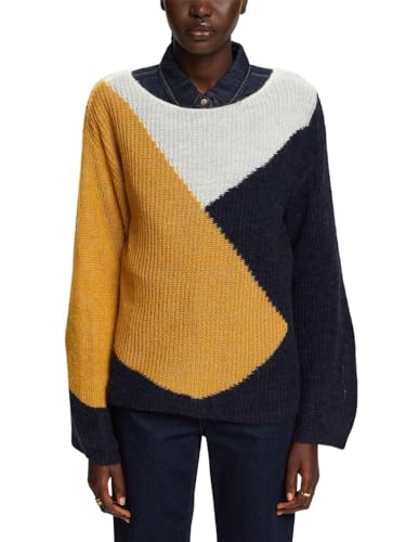 ESPRIT Sweter damski, 723/Brass Yellow 4, XL