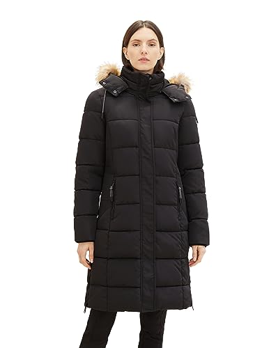 TOM TAILOR Damska kurtka 1037569, 14482-Deep Black, XL, 14482 – Deep Black, XL