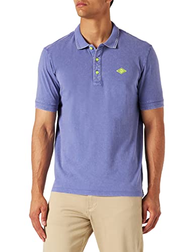REPLAY Męska koszulka polo M3070, 378 fioletowa, XS, 378 Fioletowy, XS