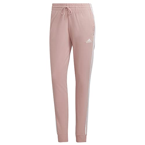 adidas Women's W 3S SJ C PT Pants, Wonder Mauve/White, XL/S