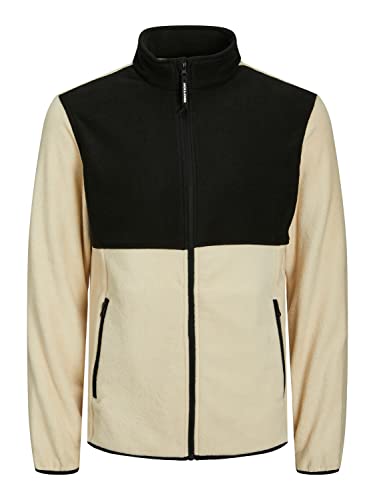 JACK & JONES Męska kurtka polarowa Jjpower, Moonbeam, XL