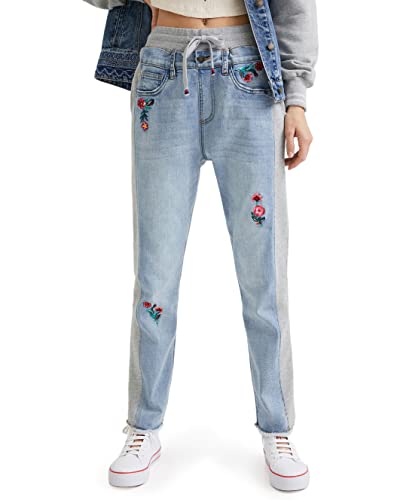 Desigual Dżinsy damskie Denim_catal, niebieski, XS