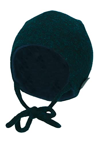 Sterntaler Chłopięca czapka typu beanie, melanż, granatowa, 35