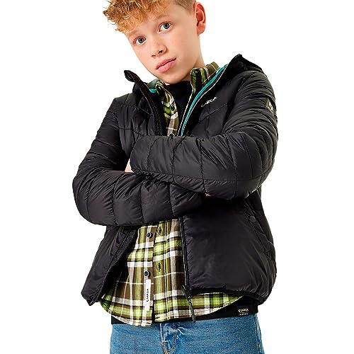 Garcia Kids Chłopięca kurtka outdoorowa, Schwarz, 158