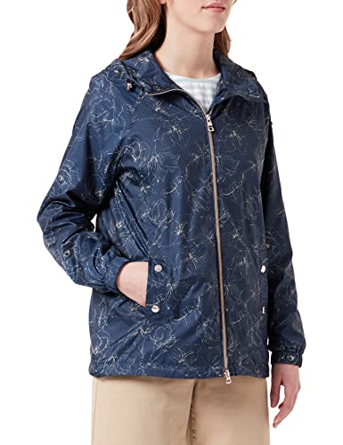 Geox Damska kurtka W BRIONIA Jacket, Sky Captain Floreal, 52, Sky Captain Floreal, 52