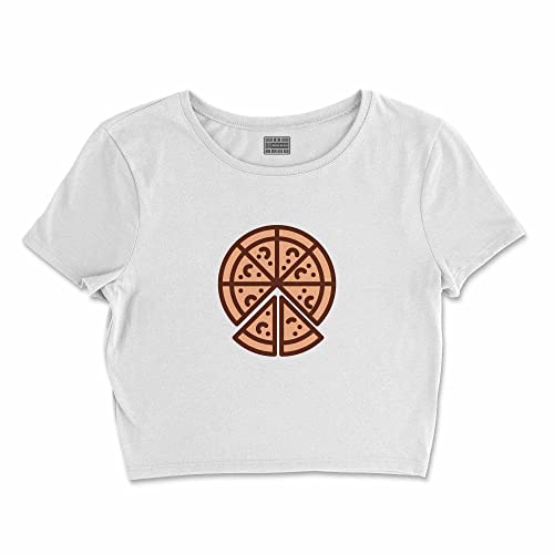 Bona Basics, Koszulka damska z nadrukiem cyfrowym,%100 bawełna, biała, casualowa, topy damskie, rozmiar: M, biały, M Krótki