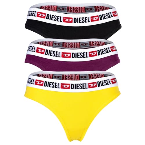 Diesel UFST-STARS-THREEPACK, stringi damskie, pakiet 3 szt, E6463-0eaxl, L