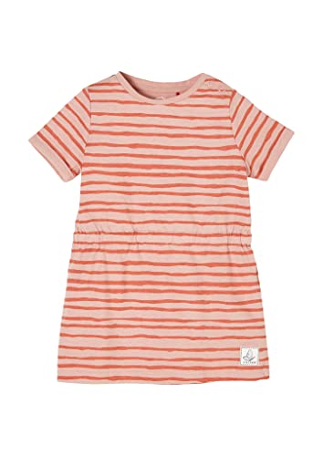 s.Oliver Unisex - dziecięca sukienka dżersejowa ze wzorem w paski, 42a6, 74 cm