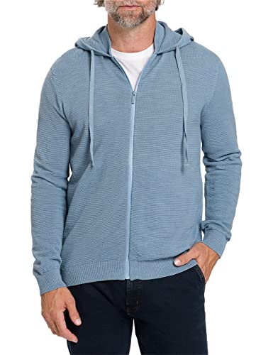 Pioneer Męska kurtka z dzianiny, Ballad Blue Stripe, 3XL