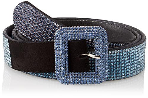 Pinko Damski pasek Angelique Sue Jewel, Ee4_jasnoniebieski/niebieski, L