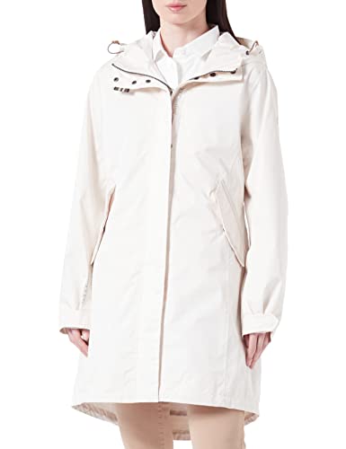 Camel Active Womenswear Damski płaszcz 310554/1F37 Coat, perłowy, 38 (DE), Pearl