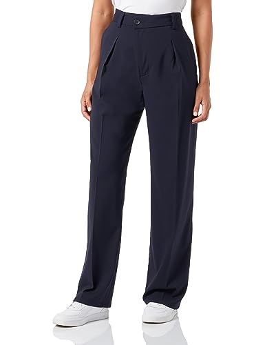 Replay Damskie spodnie Straight Fit, 086 BLUE, 33W