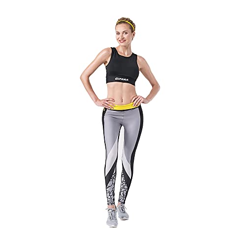 GIPARA FITNESS Damski biustonosz sportowy, czarny, M